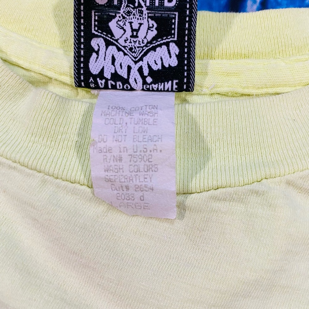 Vintage Aldo Gianne Italian Club T-shirt size L dated 1990 - Picture 6 of 7